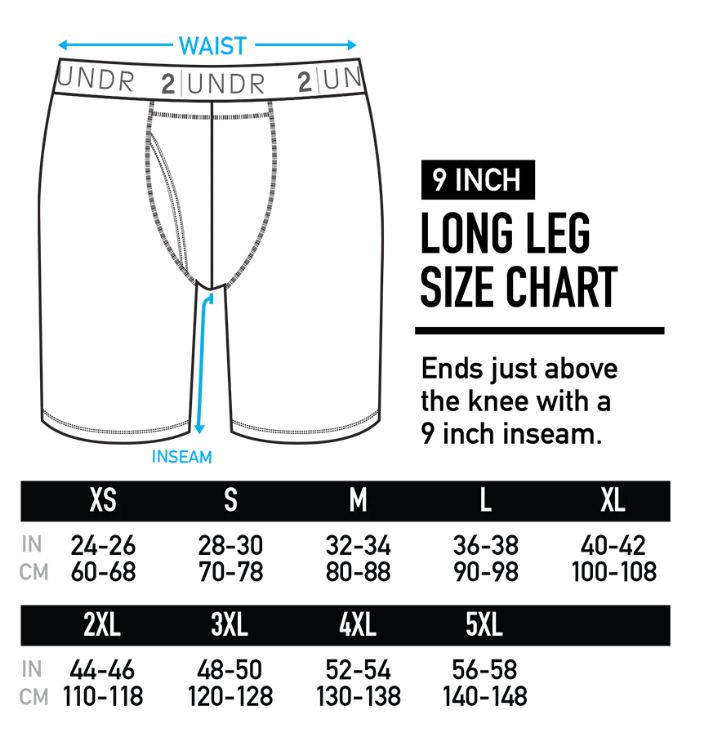 2UNDR (SC) 9" Swing Shift Long Leg - Ruby