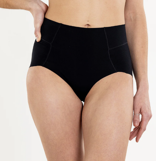 Soft Support High-Rise Briefs - Black