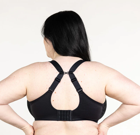 Dominique (X) Full Coverage Bra - Black