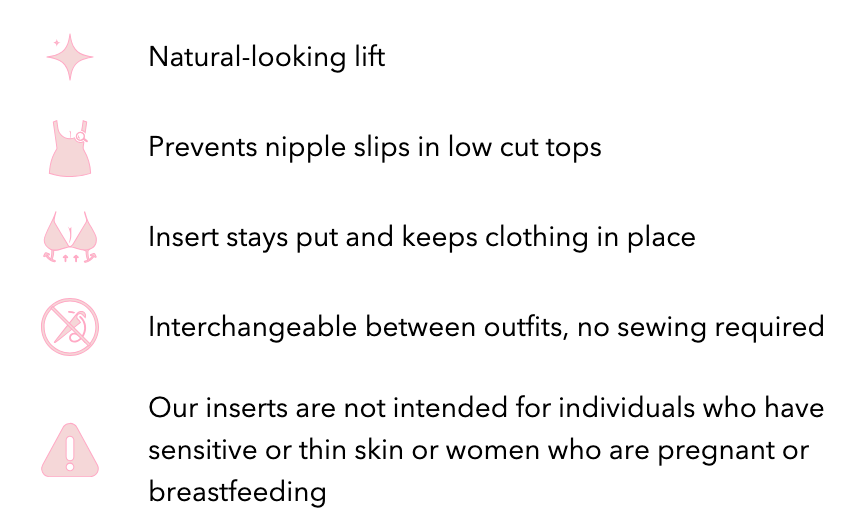 Invisible Lift Inserts - Beige