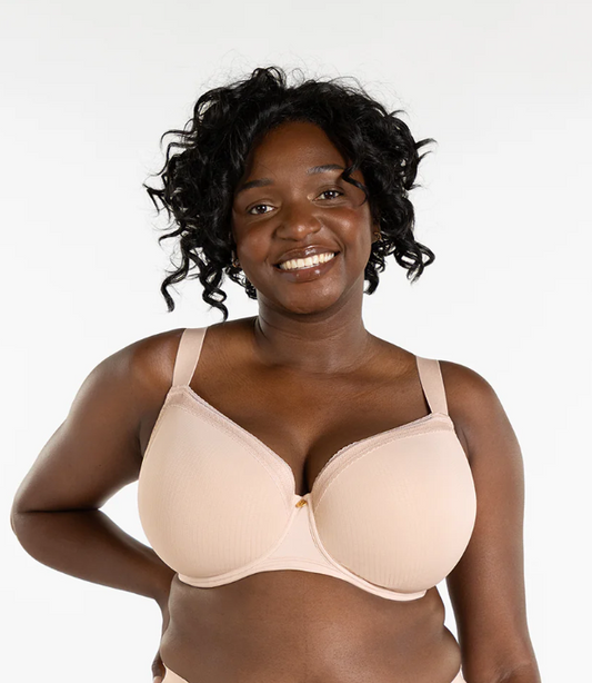 Avery Flexwire T-shirt Bra - Light Beige