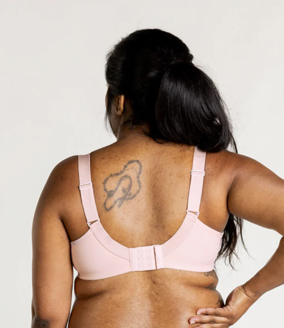 Cora FlexWire Nursing Bra - Powder Pink