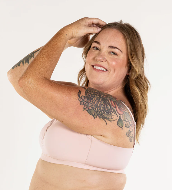 Smooth Essentials Wireless T-shirt Bra - Ballet Pink