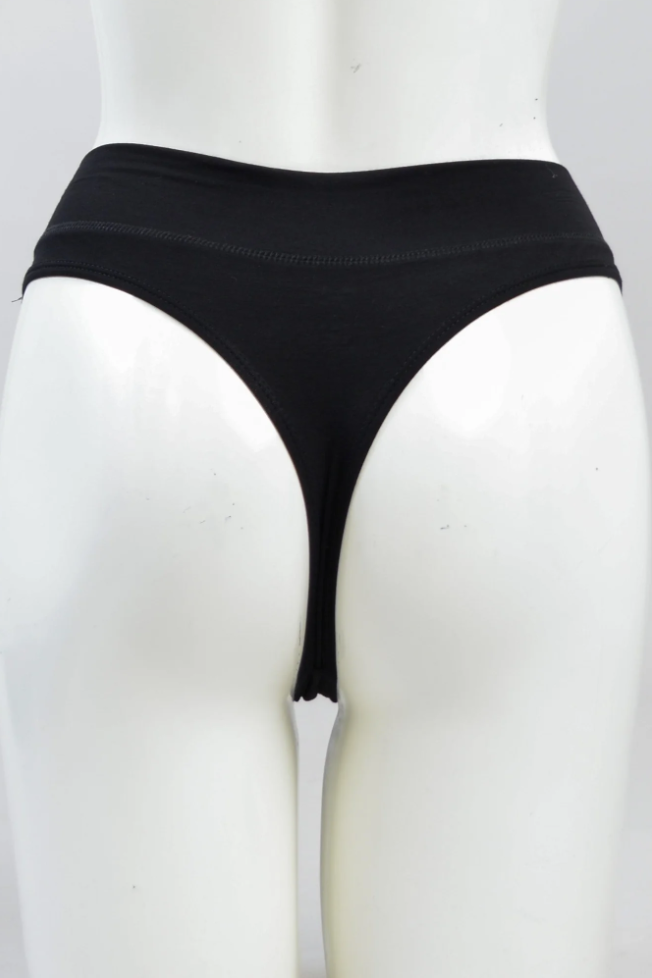 Bamboo La Thong - Black