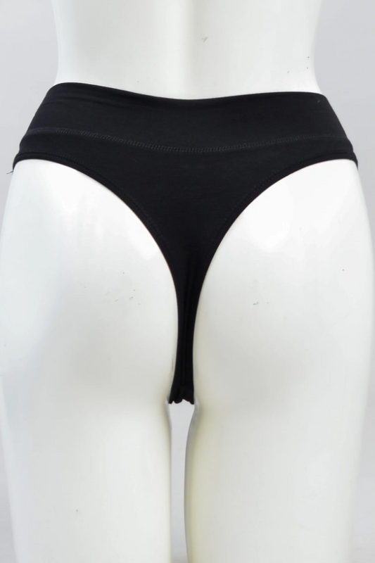 Bamboo La Thong - Black