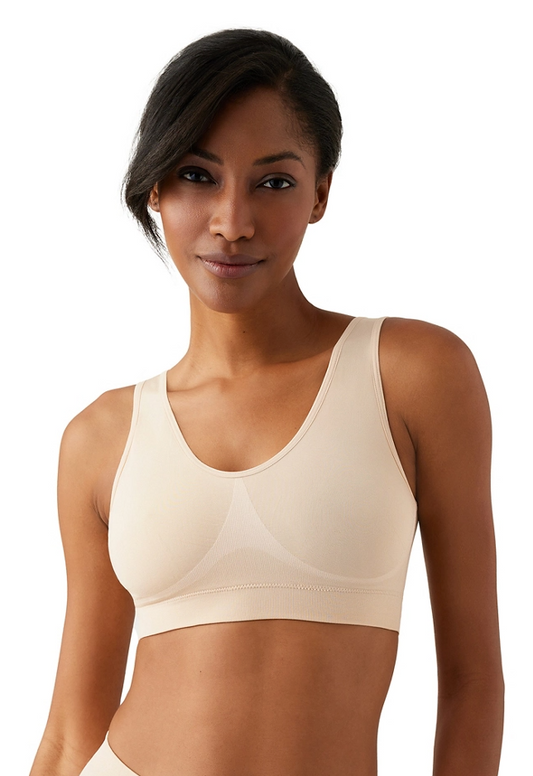 B-Smooth Wireless Pullover T-shirt Bra 835275 - Sand