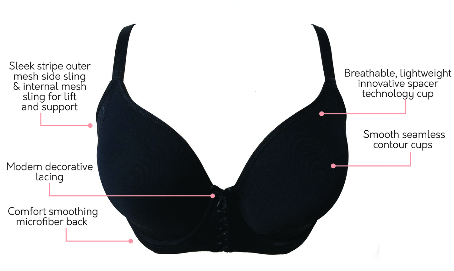 Mod & Shy Non-padded Non wired seamless Basic Bra-MS-86