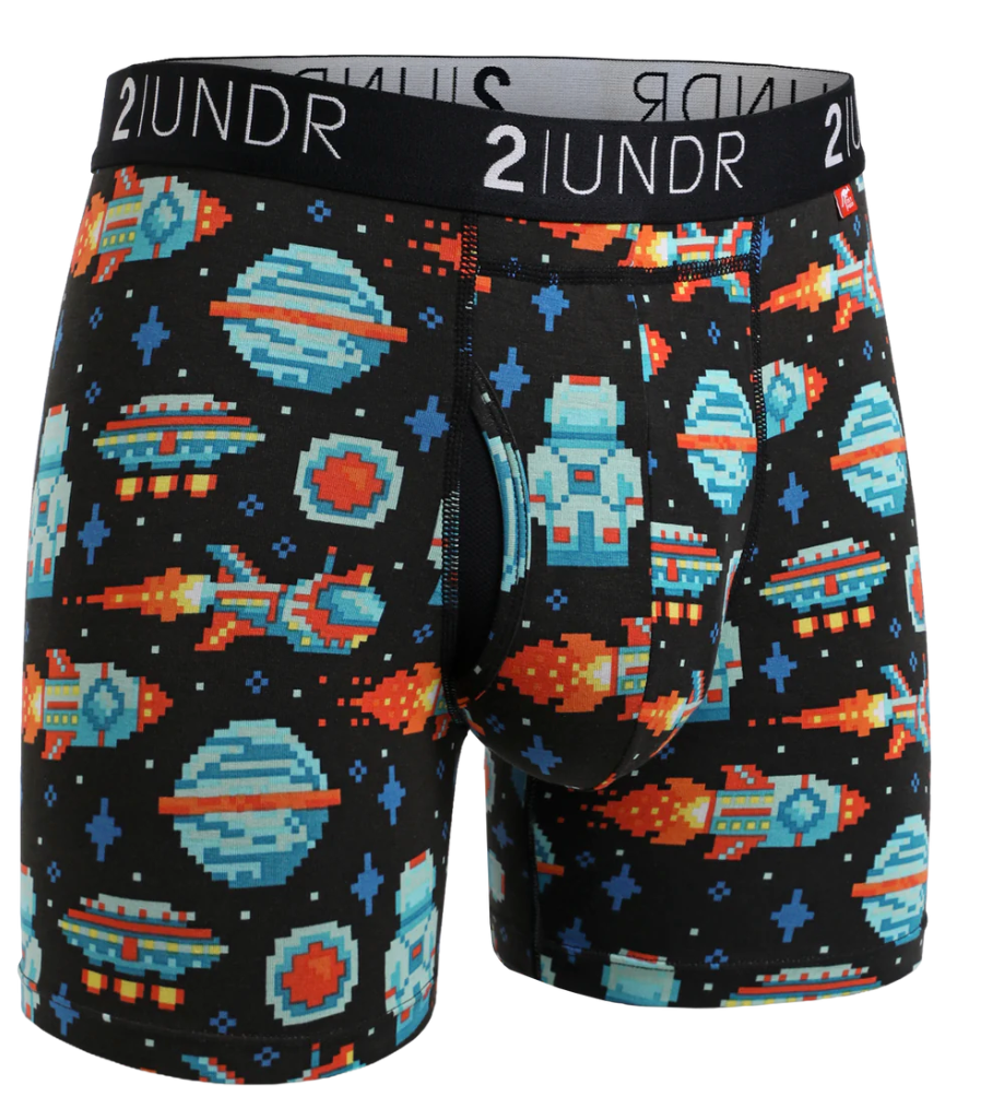 2UNDR 6" Swing Shift Boxer Brief - Galactica