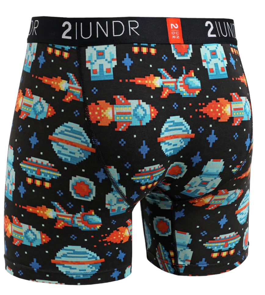 2UNDR 6" Swing Shift Boxer Brief - Galactica