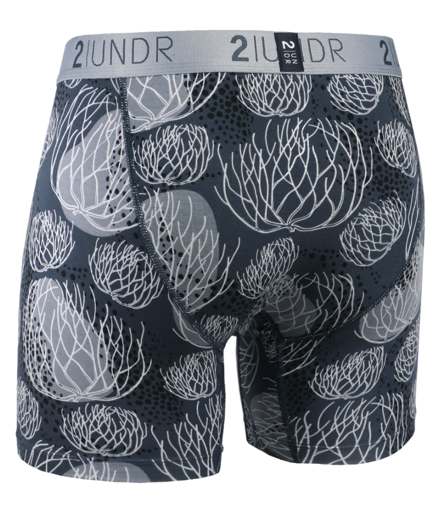 2UNDR 6" Eco Shift Boxer Brief - Tumbleweed