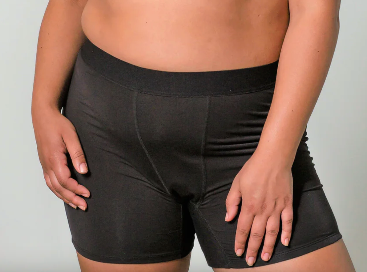 Charlie Leakproof Period Short Boxer - Ultra (140ml) - Black