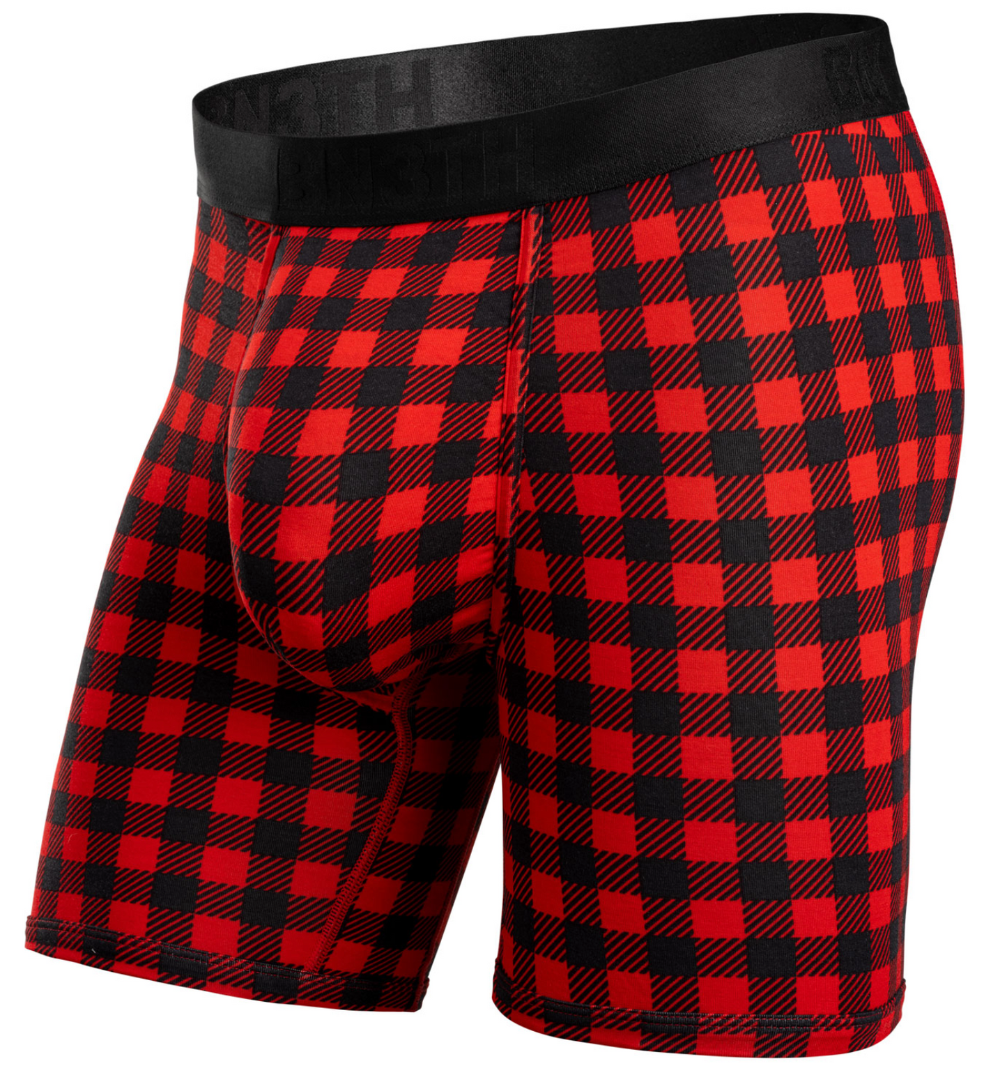 BN3TH 6.5" Classic Boxer Brief 1164 - Buffalo Check - Red