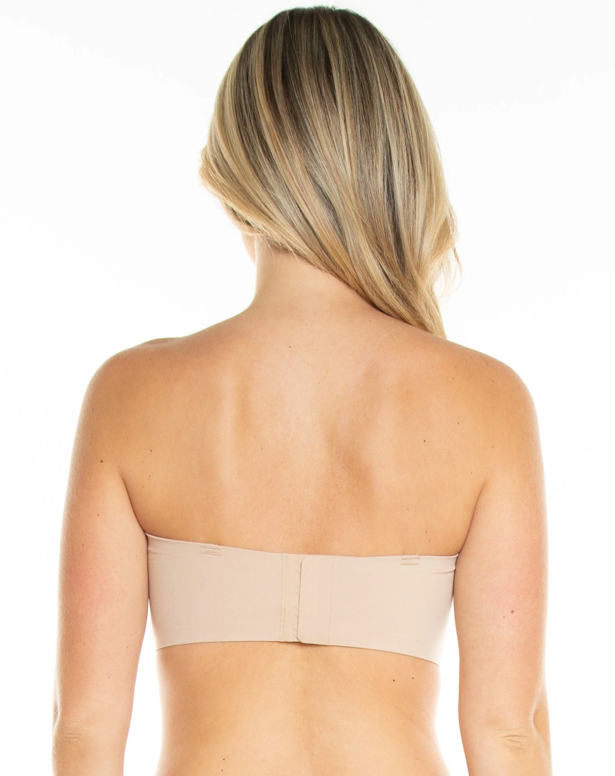 Invisible Edge Multiway Strapless Wireless Bandeau Bra 1702 - Beige