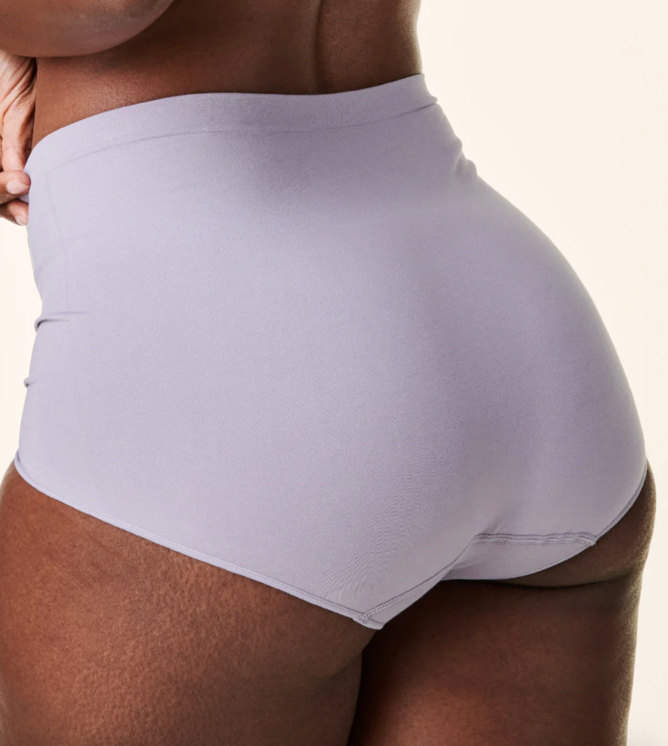 High Rise Seamless Shorty 21003BA - Grey Orchid