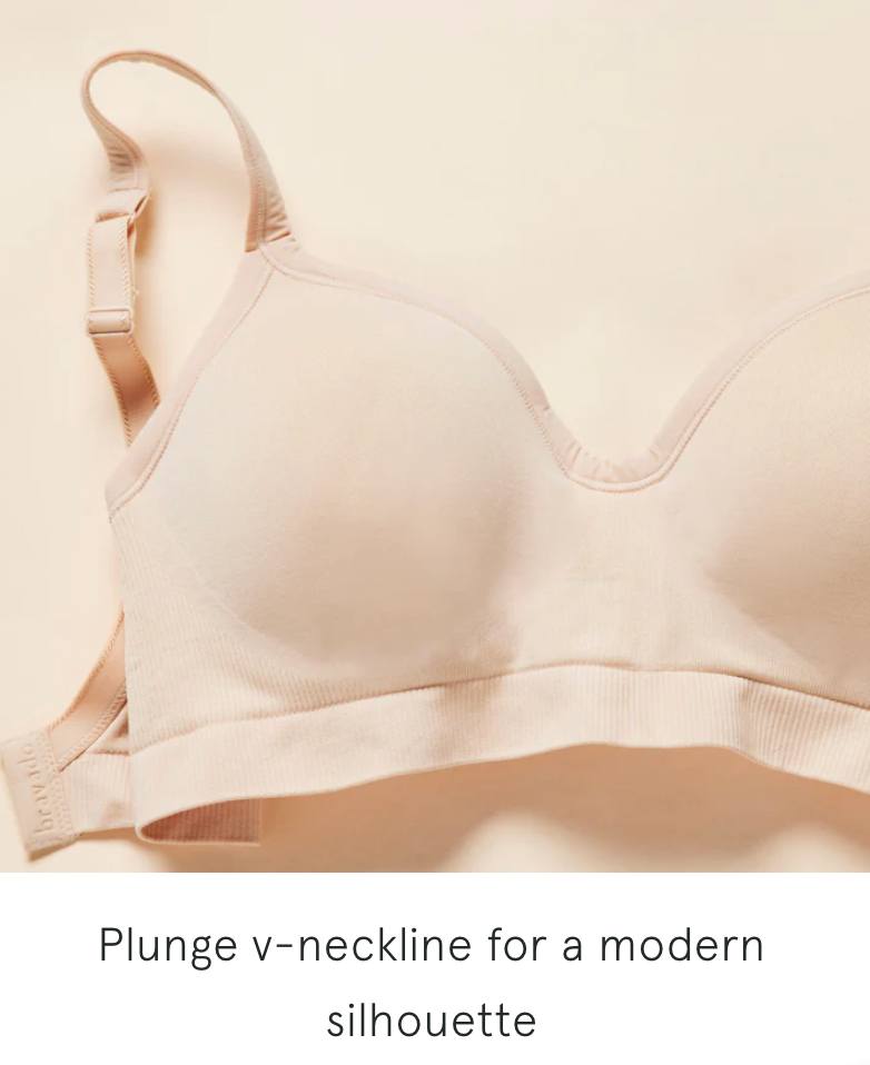 Everyday Muse (D) Wireless Bra 11012 - Antique White