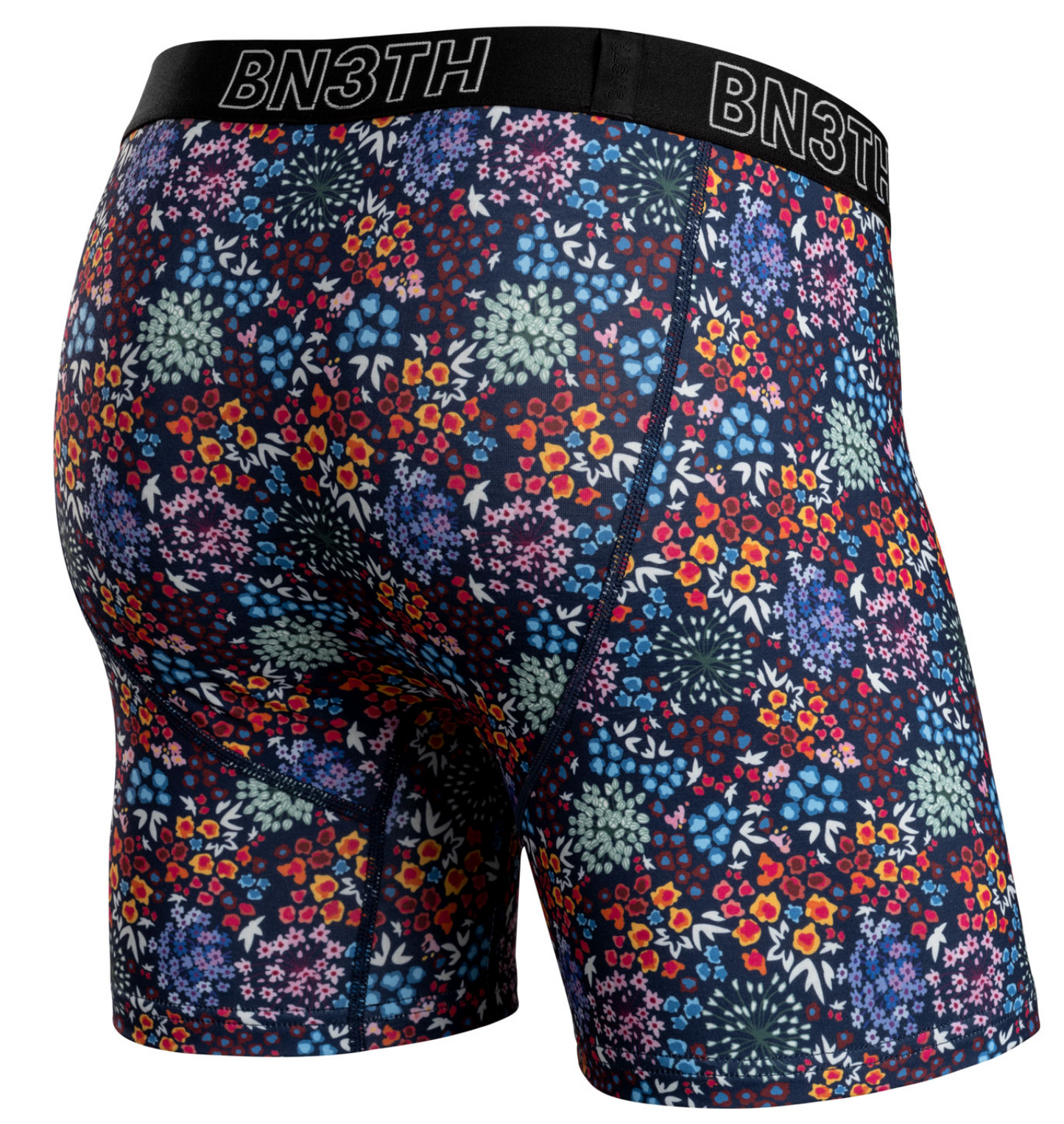 BN3TH 5.5" Inception Boxer Brief - Floral Field - Naval