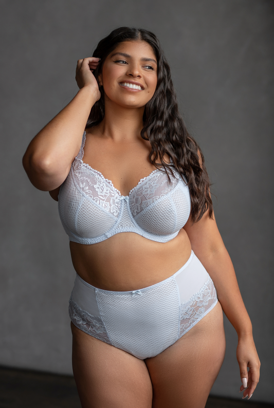 Serena Lace Bra B2761 - Steel Blue