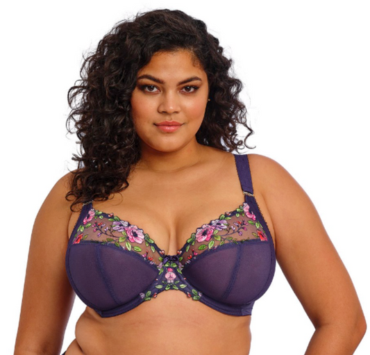 Himari Plunge Bra EL302102 MIH - Midnight