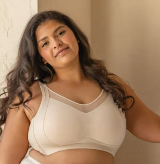 Sonya Wireless T-shirt Bra 6500 - Soft Beige