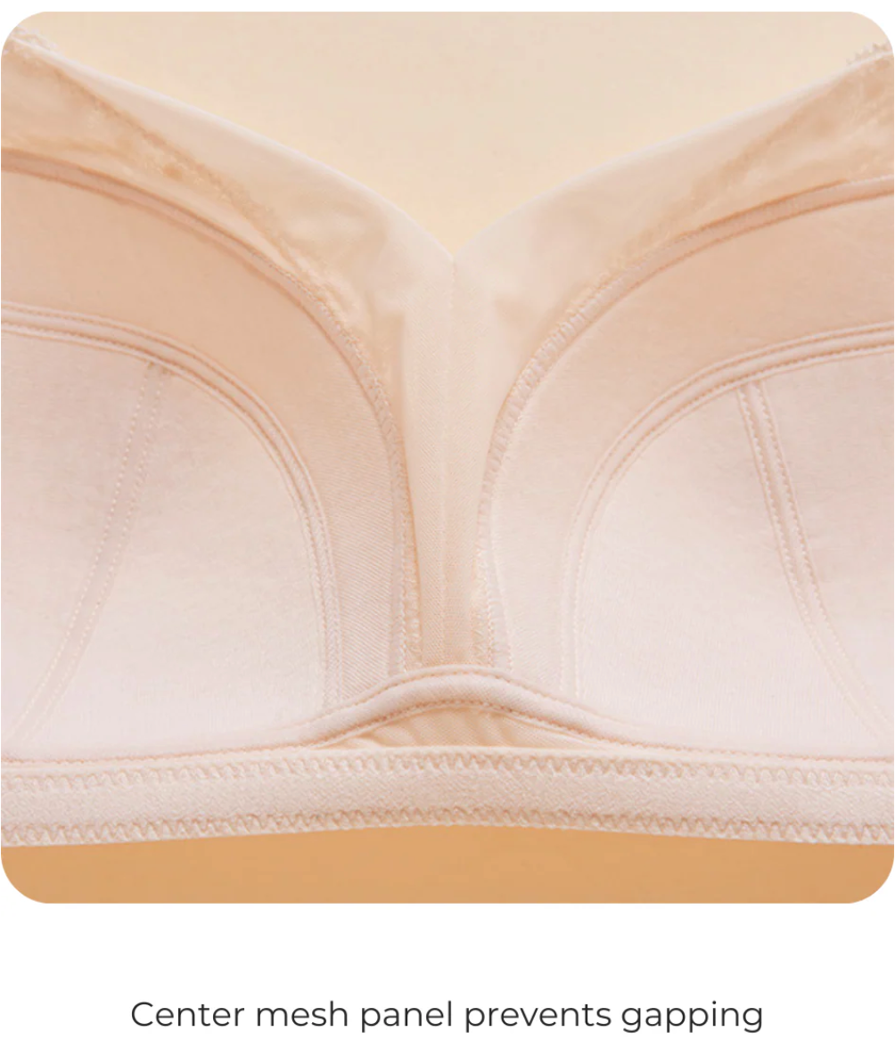Leanne (X) Wireless Bra - Cafe au Lait