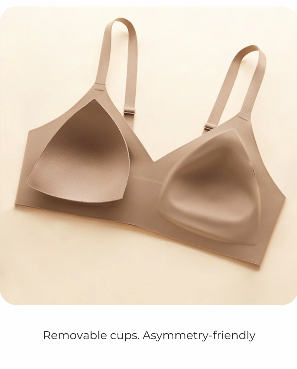 Light 'n Free (X) Wireless T-Shirt Bra, A-C Cup - Black
