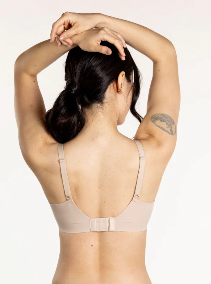Light 'n Free (X) Wireless T-Shirt Bra, A-C Cup - Champagne