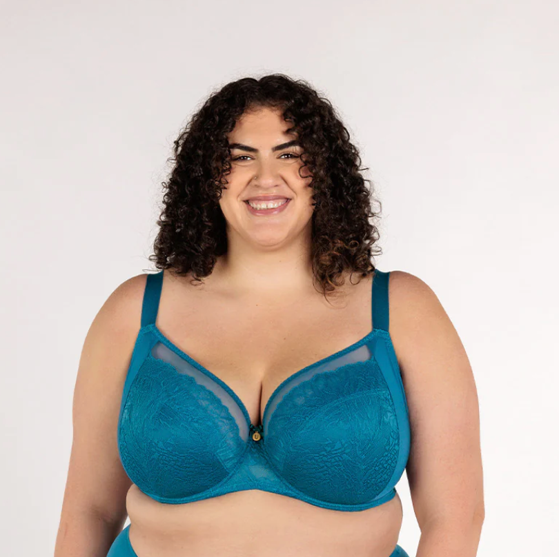 Paige (X) FlexWire Full Coverage Bra - Peacock