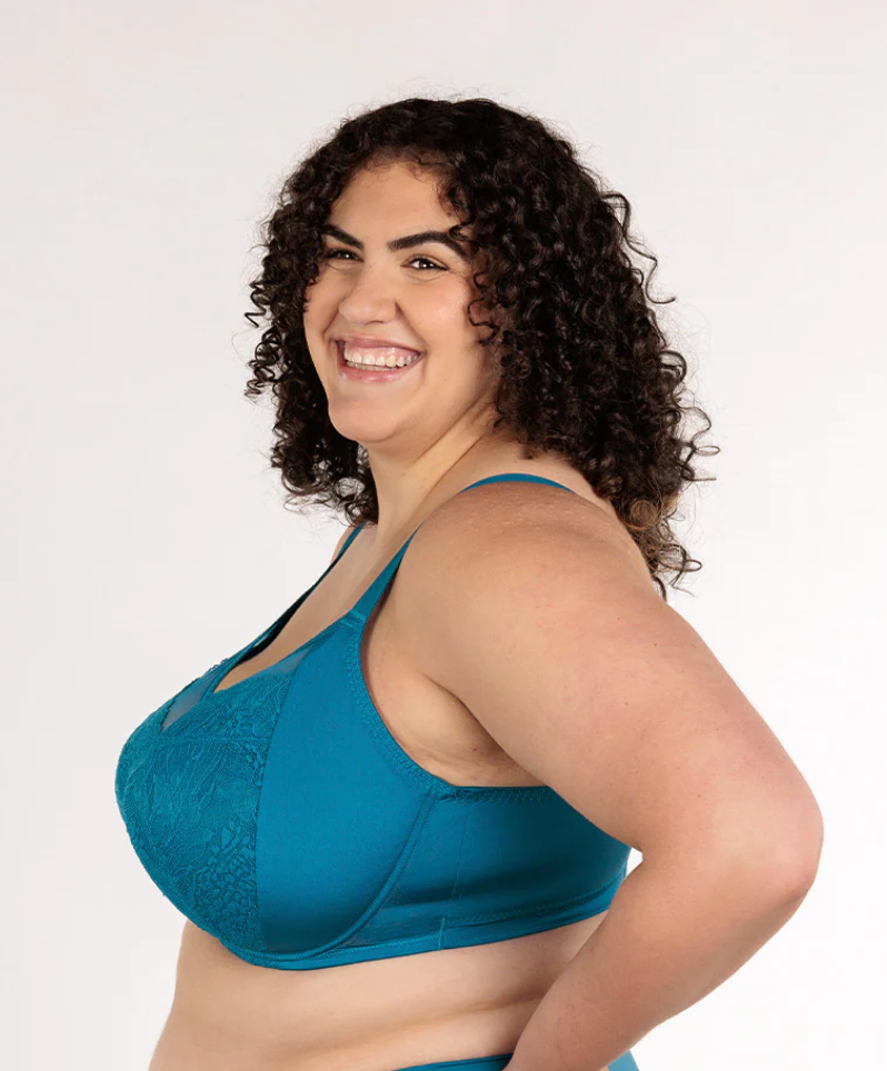 Paige (X) FlexWire Full Coverage Bra - Peacock