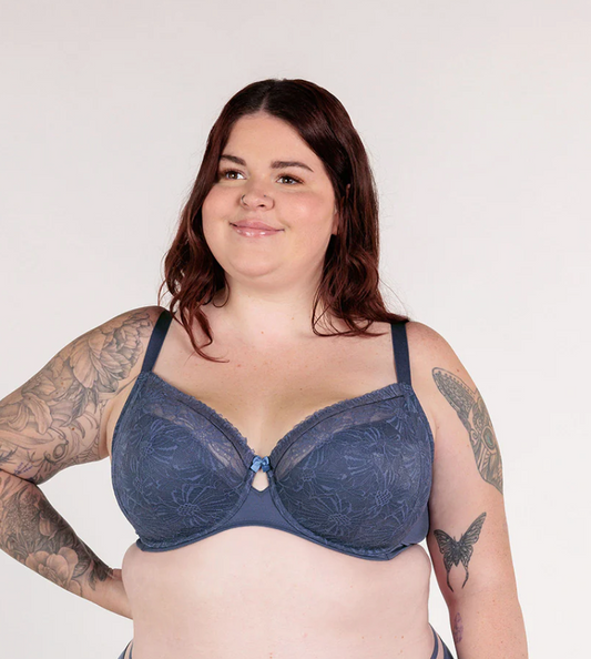 Ruby (X) FlexWire Bra - Crown Blue