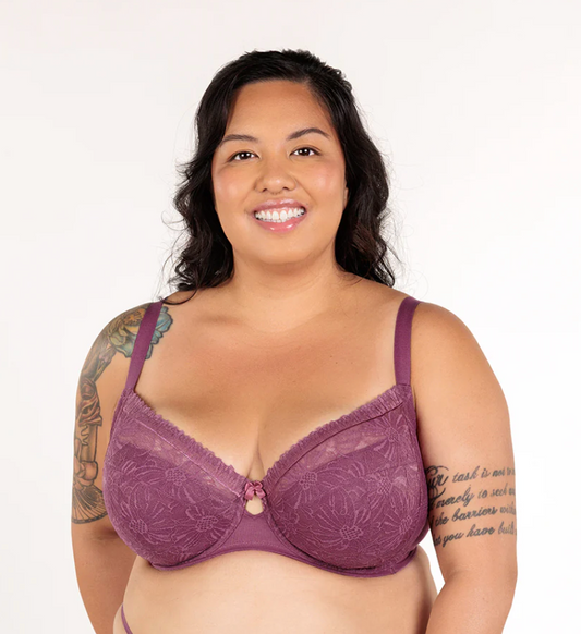 Ruby (X) FlexWire Bra - Raspberry