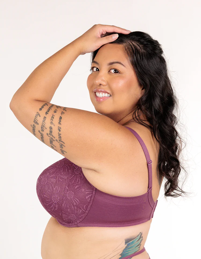 Ruby (X) FlexWire Bra - Raspberry