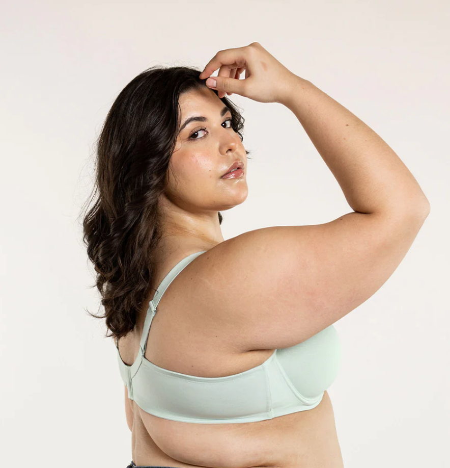 Cooling Flexwire (X) Unpadded T-shirt Bra - Jade