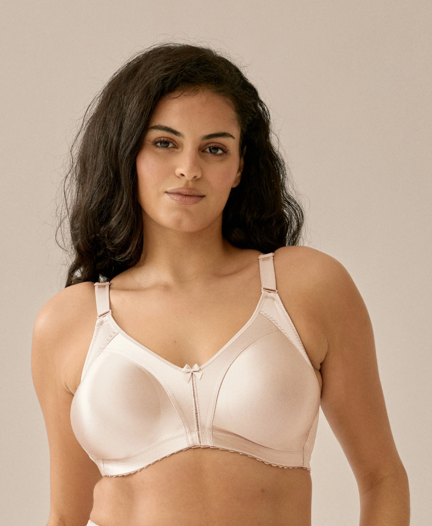 Z1 Wireless Minimizer T-shirt Bra 5063 895 - Light Beige