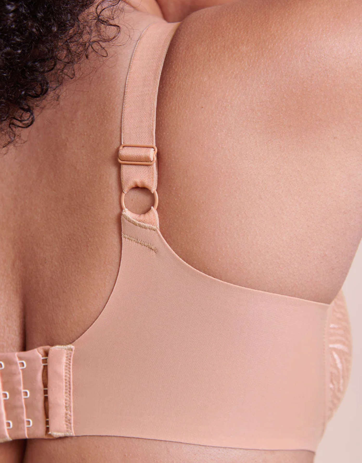 Smoothie Lace T-shirt Bra - Latte Beige