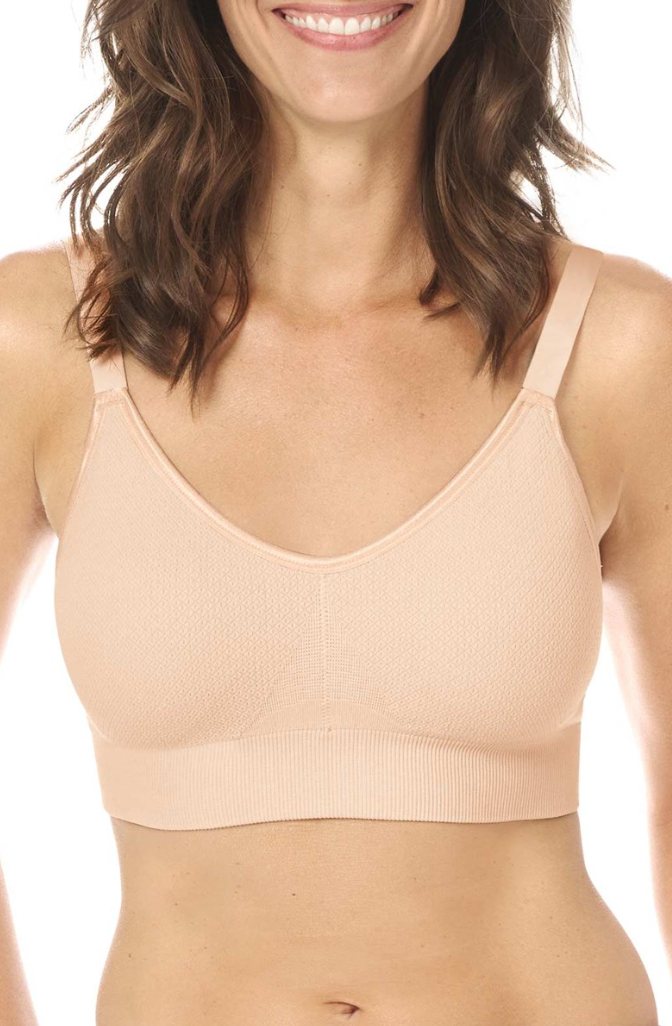 Eliza Wireless Padded T-shirt Bra 44802 - Blush