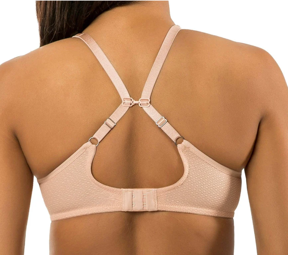 Luxlacy (X) Full Bust Lace Padded Bra P9002 - Cameo Rose