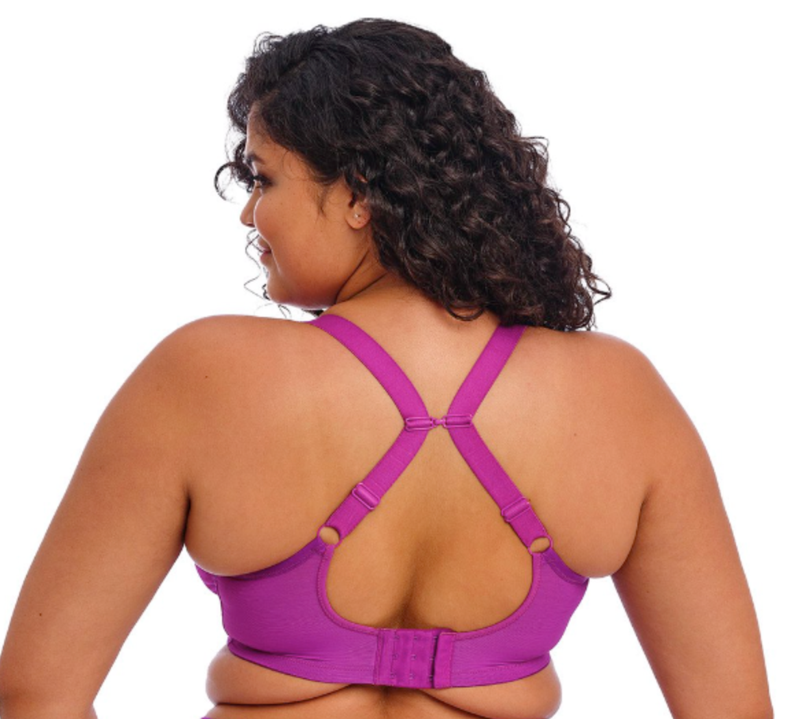 Matilda (D+) Plunge Bra EL8900 HOC - Hollyhock