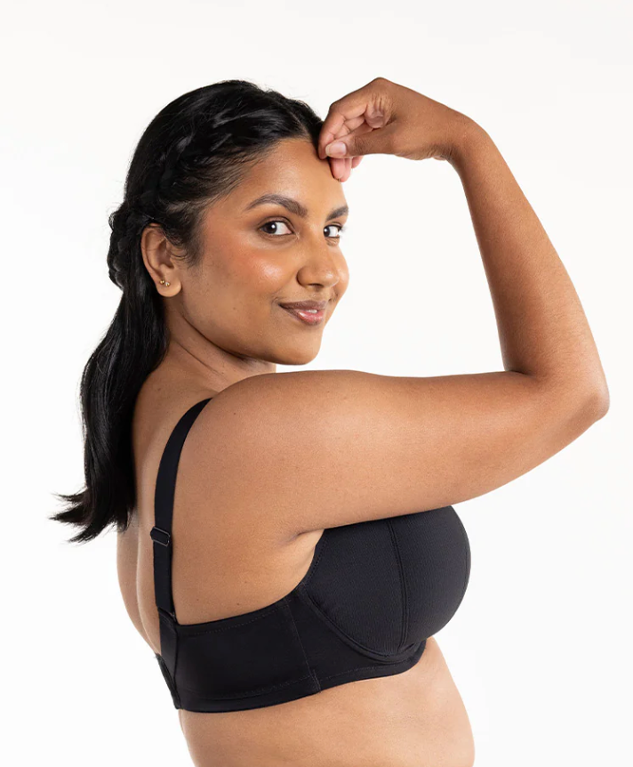 Cooling FlexWire Full Coverage Bra - Black