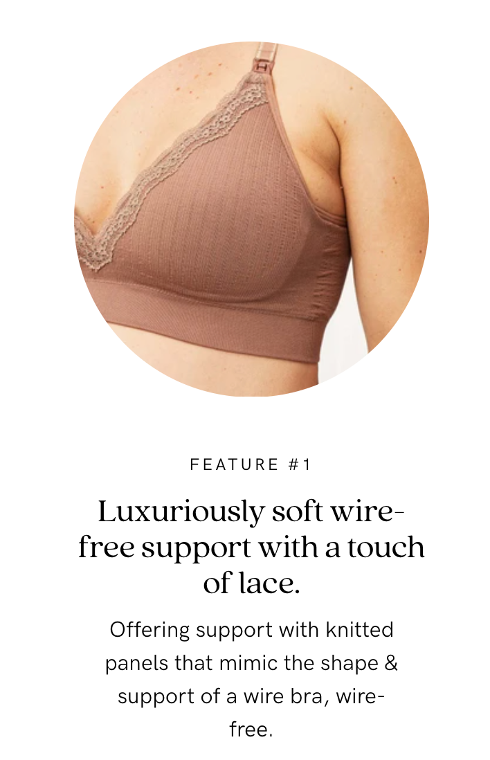 Tutti Frutti Wireless Padded Racerback T-shirt Nursing Bra 1053 - Black