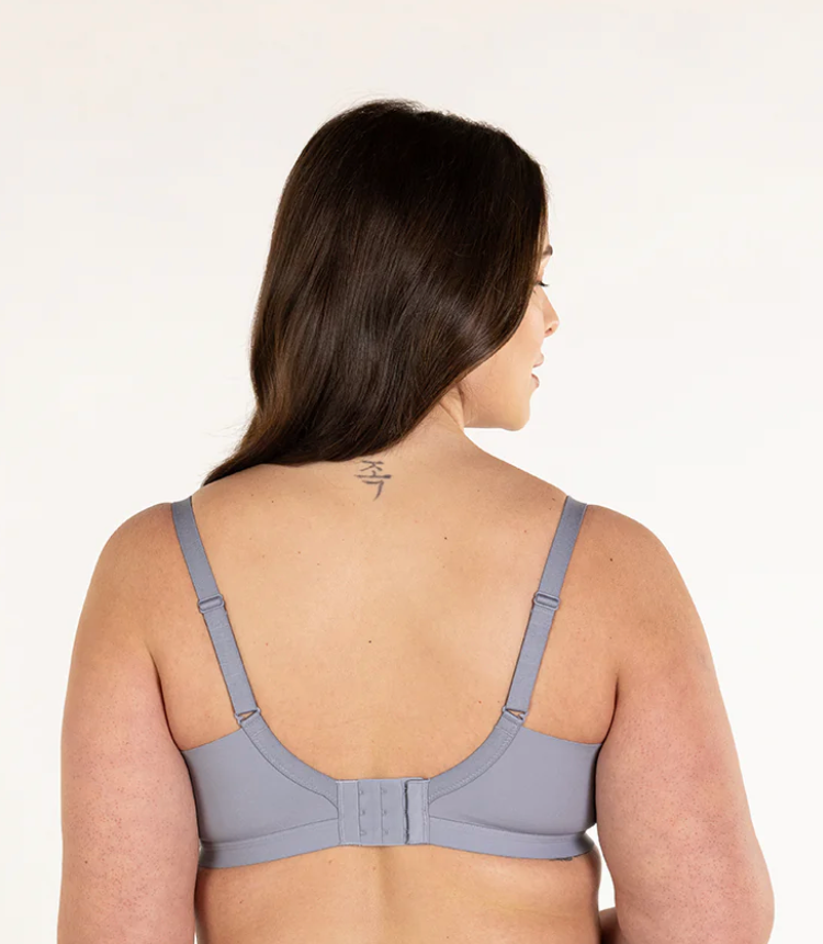 Smooth Essentials Wireless T-shirt Bra - Storm Grey