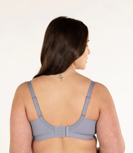 Smooth Essentials Wireless T-shirt Bra - Storm Grey