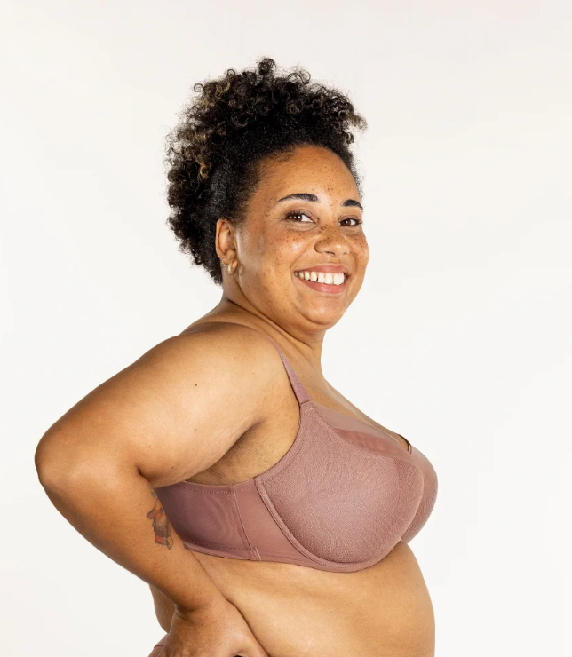 Leslie Flexwire Bra - Clay