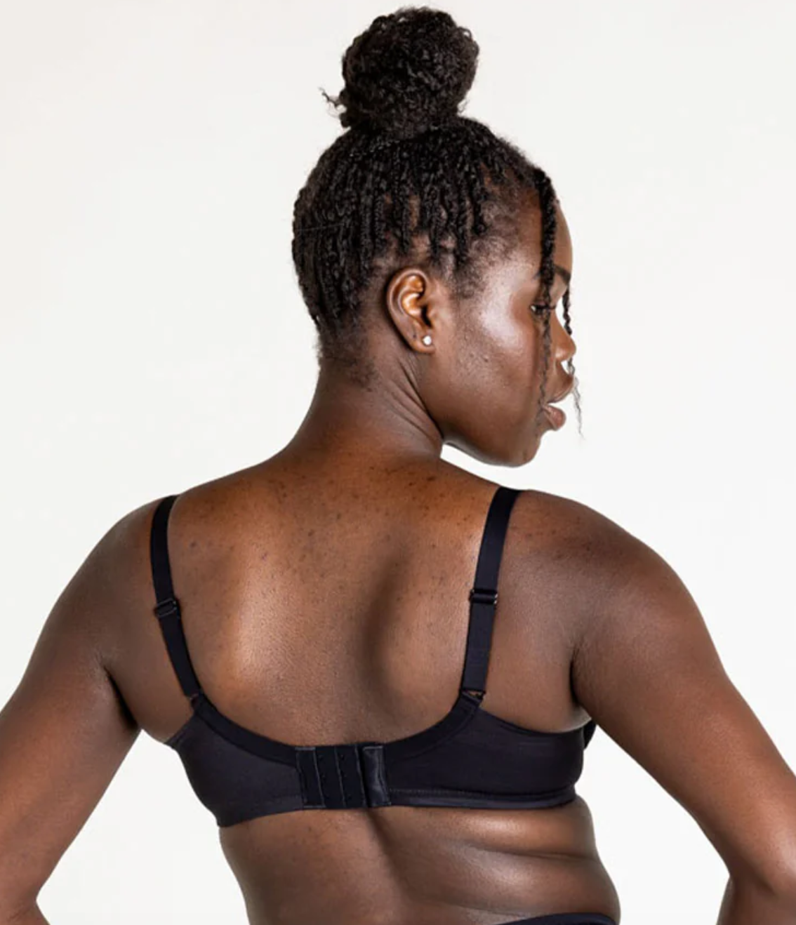Simone 2.0 Flexwire Lace Bra - Black