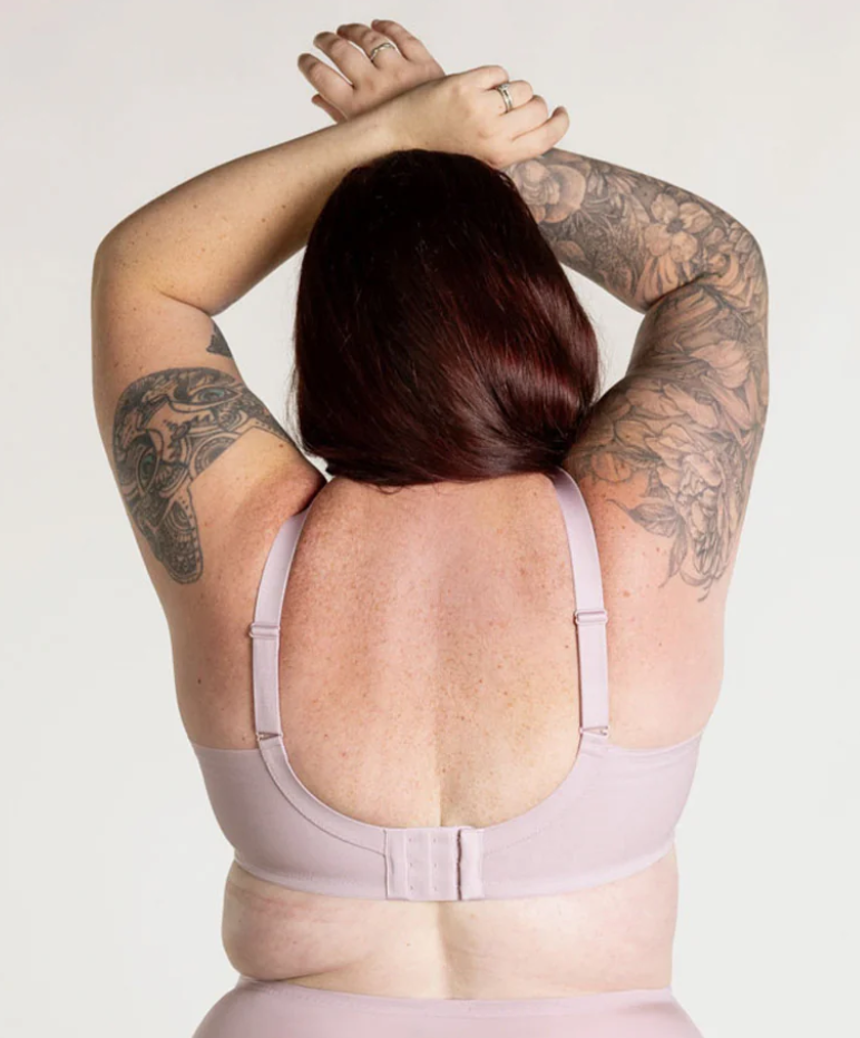 Simone 2.0 Flexwire Lace Bra - Ice Pink