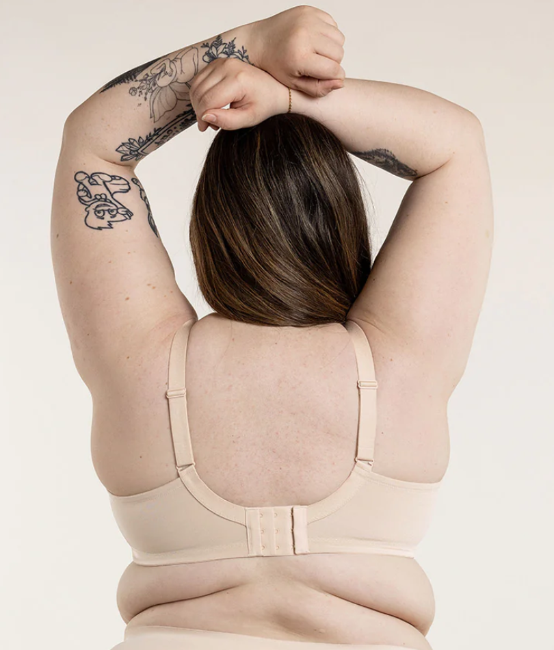 Cooling Flexwire (X) Unpadded T-shirt Bra - Champagne