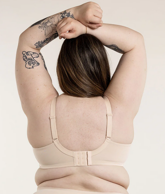 Cooling Flexwire (X) Unpadded T-shirt Bra - Champagne