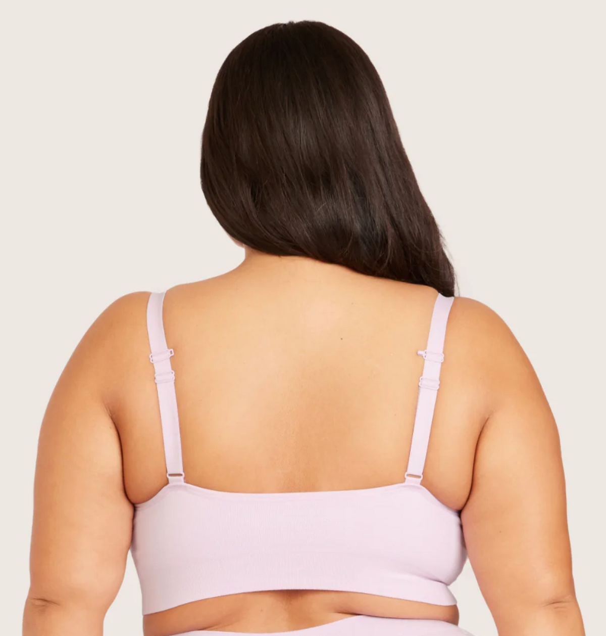 Wireless Full Bust Bamboo T-shirt Bra (D-F) FBTF B11036 - Orchid