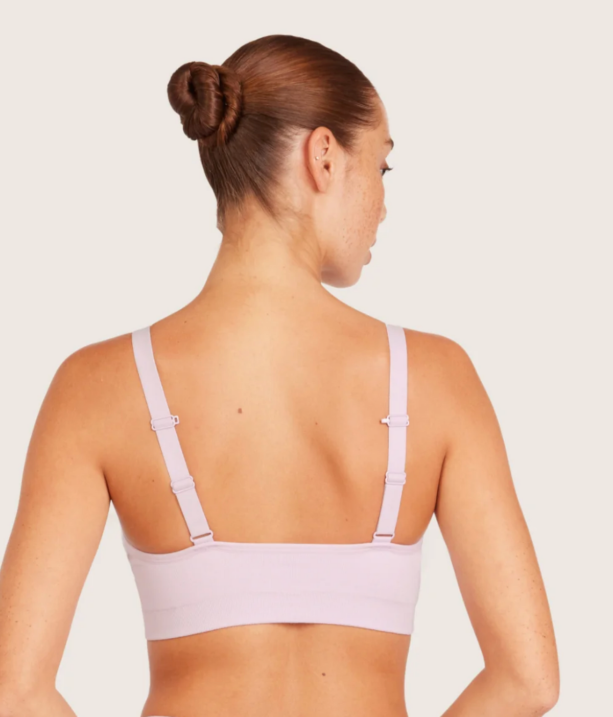 Wireless Full Bust Bamboo T-shirt Bra (D-F) FBTF B11036 - Orchid