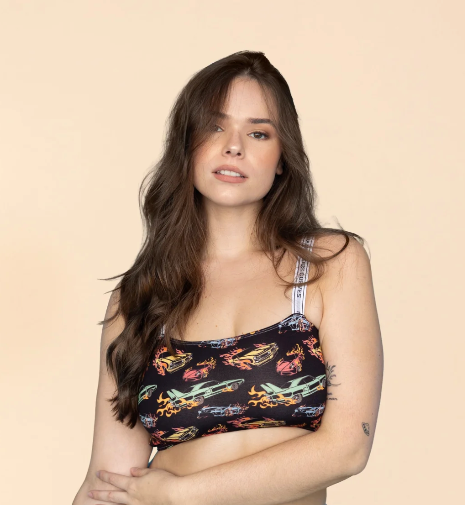 Wireless Bamboo Tube Bralette - Dangerous Curves