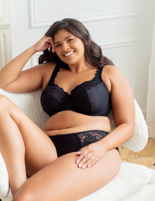 Serena Lace Bra B2761 - Black